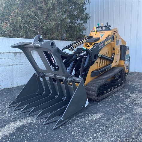 mini skid steer with grapple|attachments for mini skid steer.